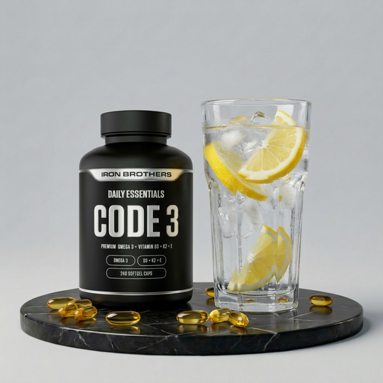 Daily Essentials Code 3 von Iron Brothers - Design, Wirkung und Geschmack #inhalt_240-kapseln