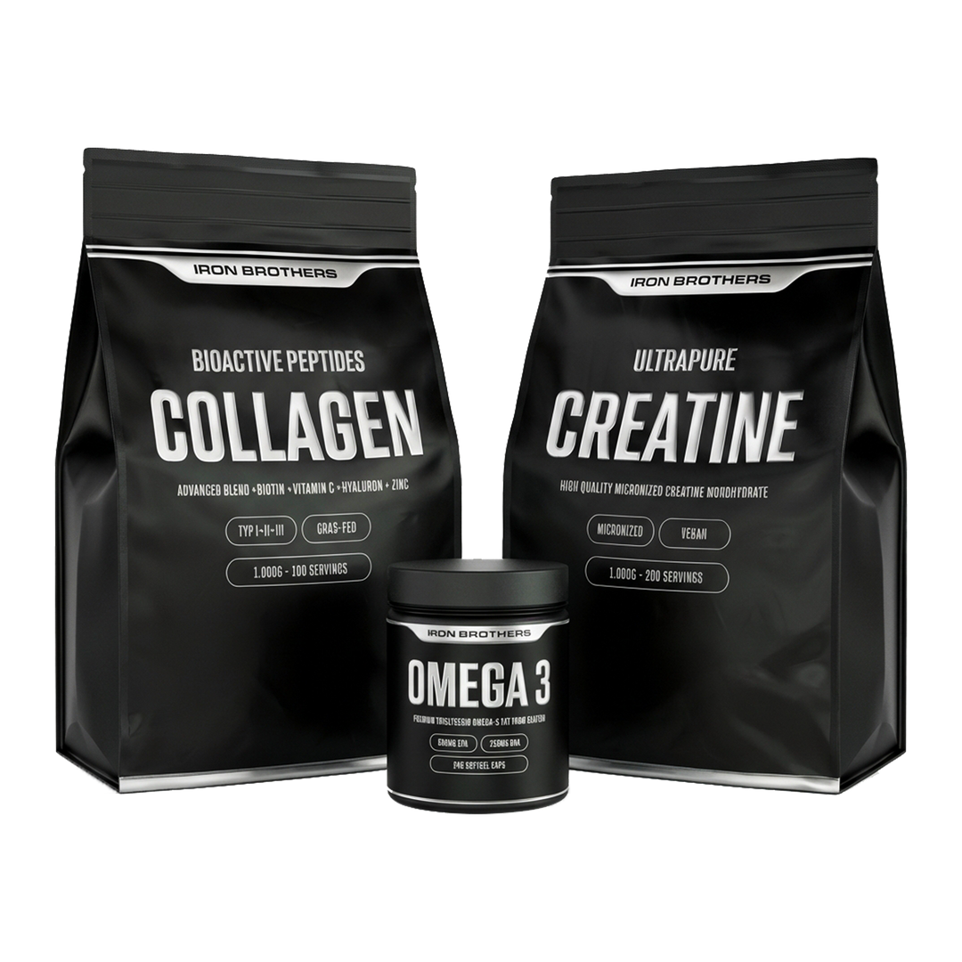 Ultimate Health Guard - Collagen + Creatine + Omega 3 Bundle von Iron Brothers