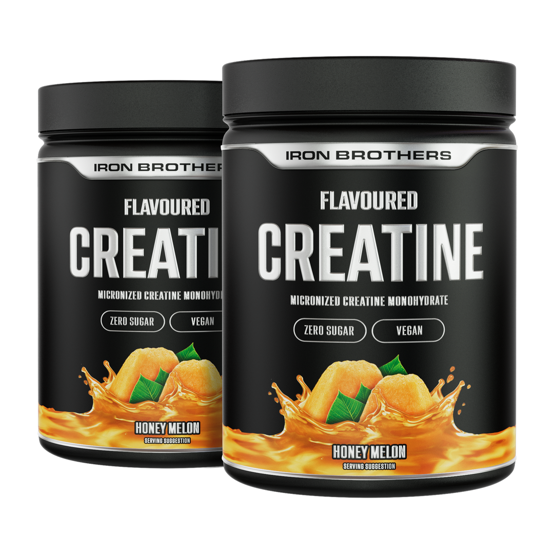 Creatine Flavoured Doppelpack von Iron Brothers - Honey Melon #geschmack_honey-melon