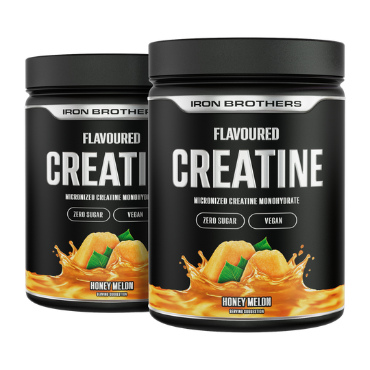 Creatine Flavoured Doppelpack von Iron Brothers - Honey Melon #geschmack_honey-melon