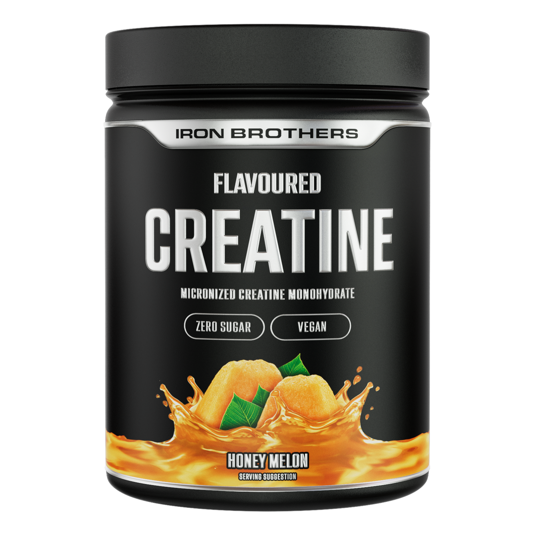 Creatine Flavoured, Honey Melon - Ultra Pure Creatine Monohydrate - Honig Melonen Geschmack #geschmack_honey-melon