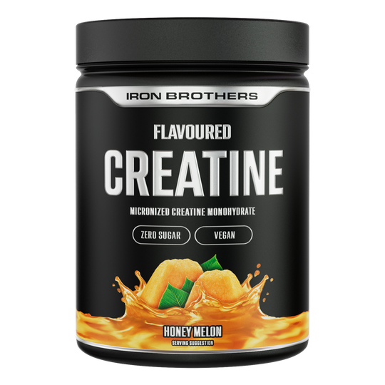 Creatine Flavoured, Honey Melon - Ultra Pure Creatine Monohydrate - Honig Melonen Geschmack #geschmack_honey-melon