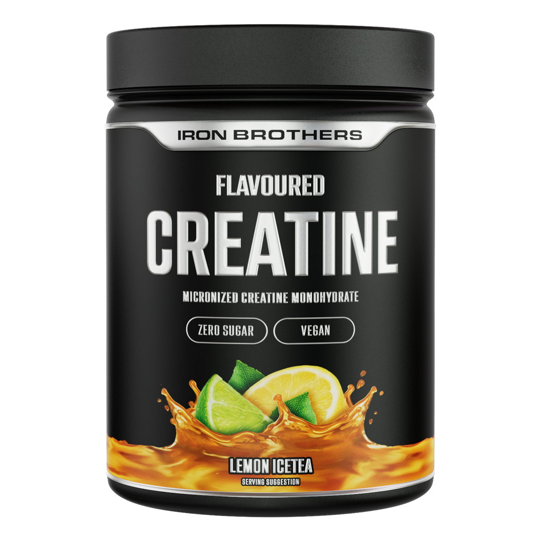 Creatine Flavoured, Lemon Icetea - Ultra Pure Creatine Monohydrate - Lemon Zitronen Icetee Geschmack #geschmack_lemon-icetea