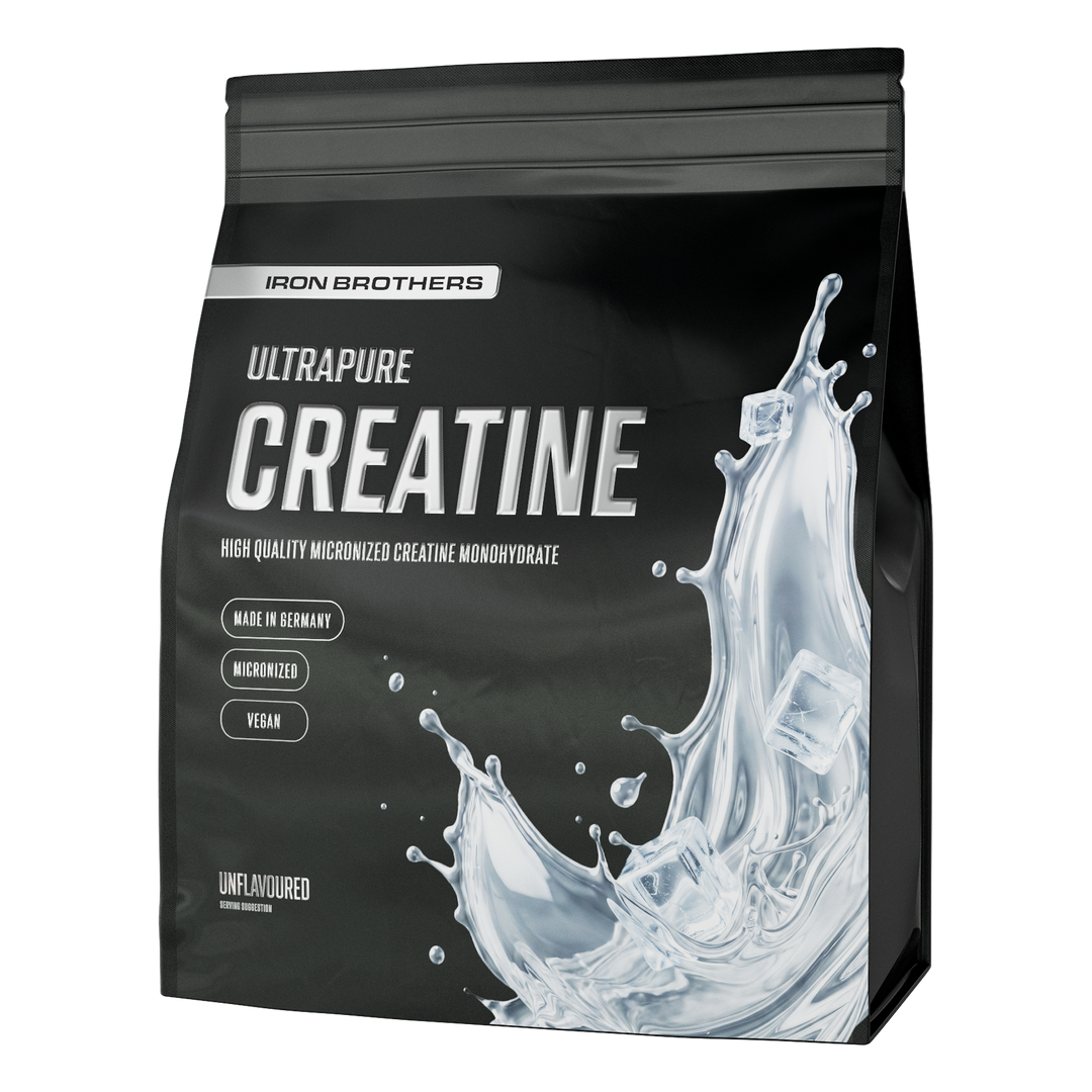 1000g Kreatin Monohydrat im Beutel von Iron Brothers - 1kg Creatin Neutral #geschmack_unflavoured