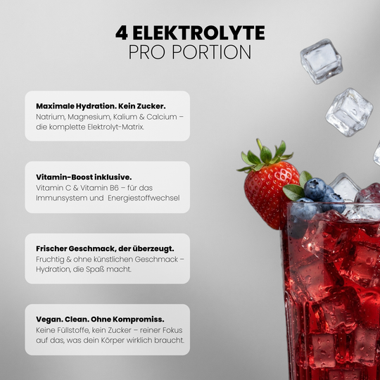 Hydro Fuel - Electrolytes Doppelpack von Iron Brothers - Wild Berry - Vorteile #geschmack_wild-berry