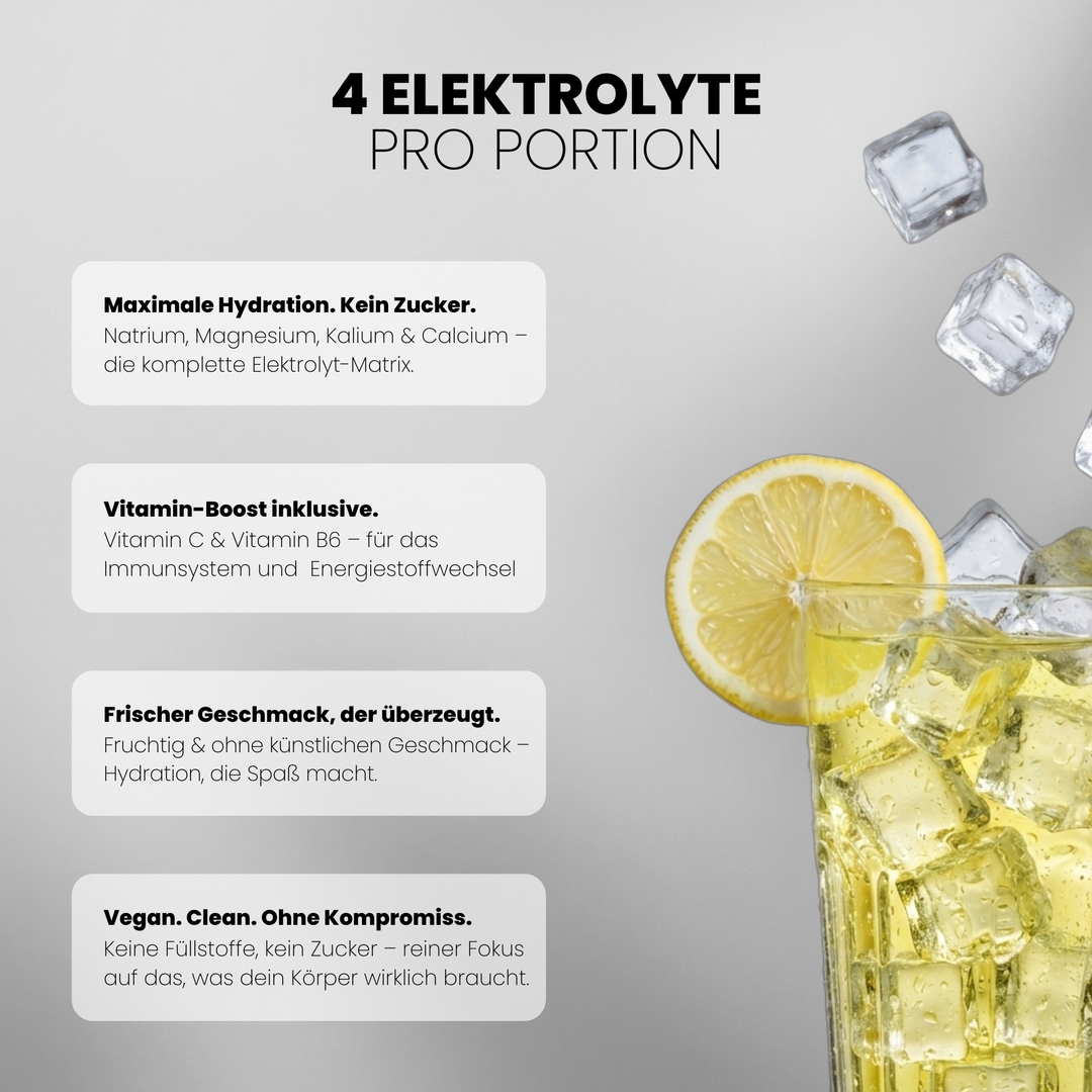 Hydro Fuel - Electrolytes von Iron Brothers - Citrus Lemonade - Vorteile #geschmack_citrus-lemonade