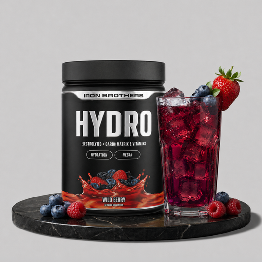 Hydro Fuel - Electrolytes von Iron Brothers - Wild Berry - Design, Wirkung und Geschmack #geschmack_wild-berry