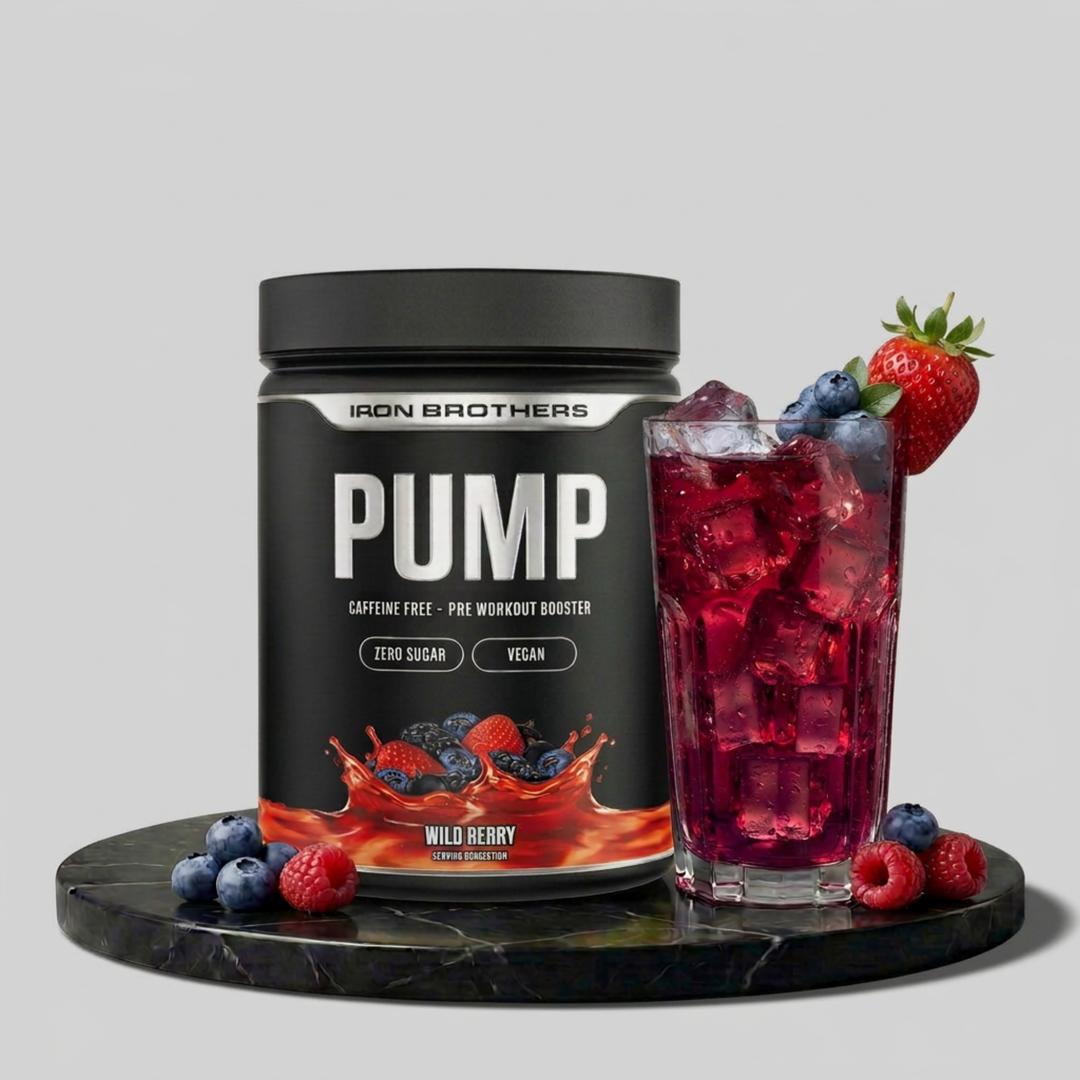 Pump Fuel von Iron Brothers - Wild Berry - Design, Wirkung und Geschmack #geschmack_wild-berry