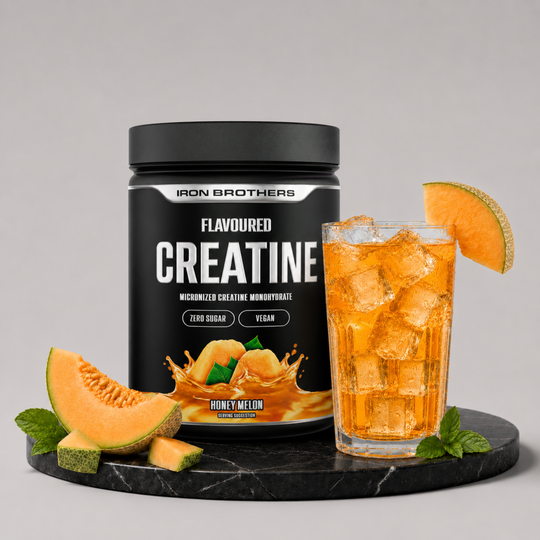 Creatine Flavoured, Honey Melon - Ultra Pure Creatine Monohydrate - Honig Melonen Geschmack - Geschmack & Design #geschmack_honey-melon