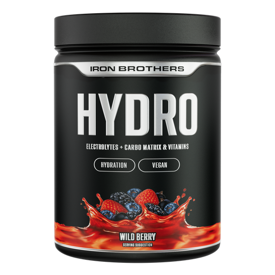 Hydro Fuel - Electrolytes von Iron Brothers - Wild Berry - Made in Germany #geschmack_wild-berry