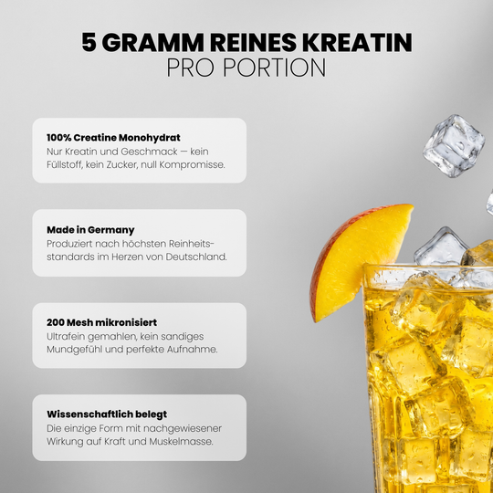Creatine Flavoured Doppelpack von Iron Brothers - Mango Maracuja - Vorteile #geschmack_mango-maracuja