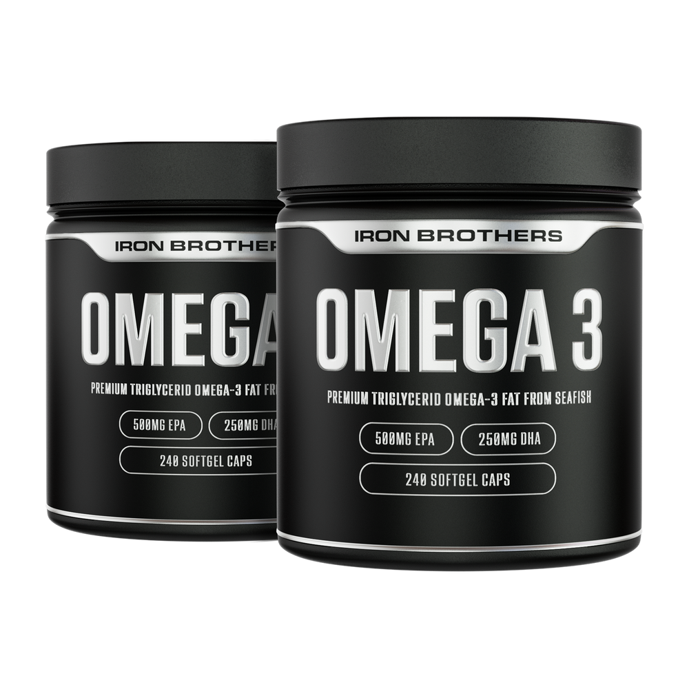 Omega 3 Doppelpack von Iron Brothers - Premium Triglyceride im Doppelpack #inhalt_2x-240-kapseln