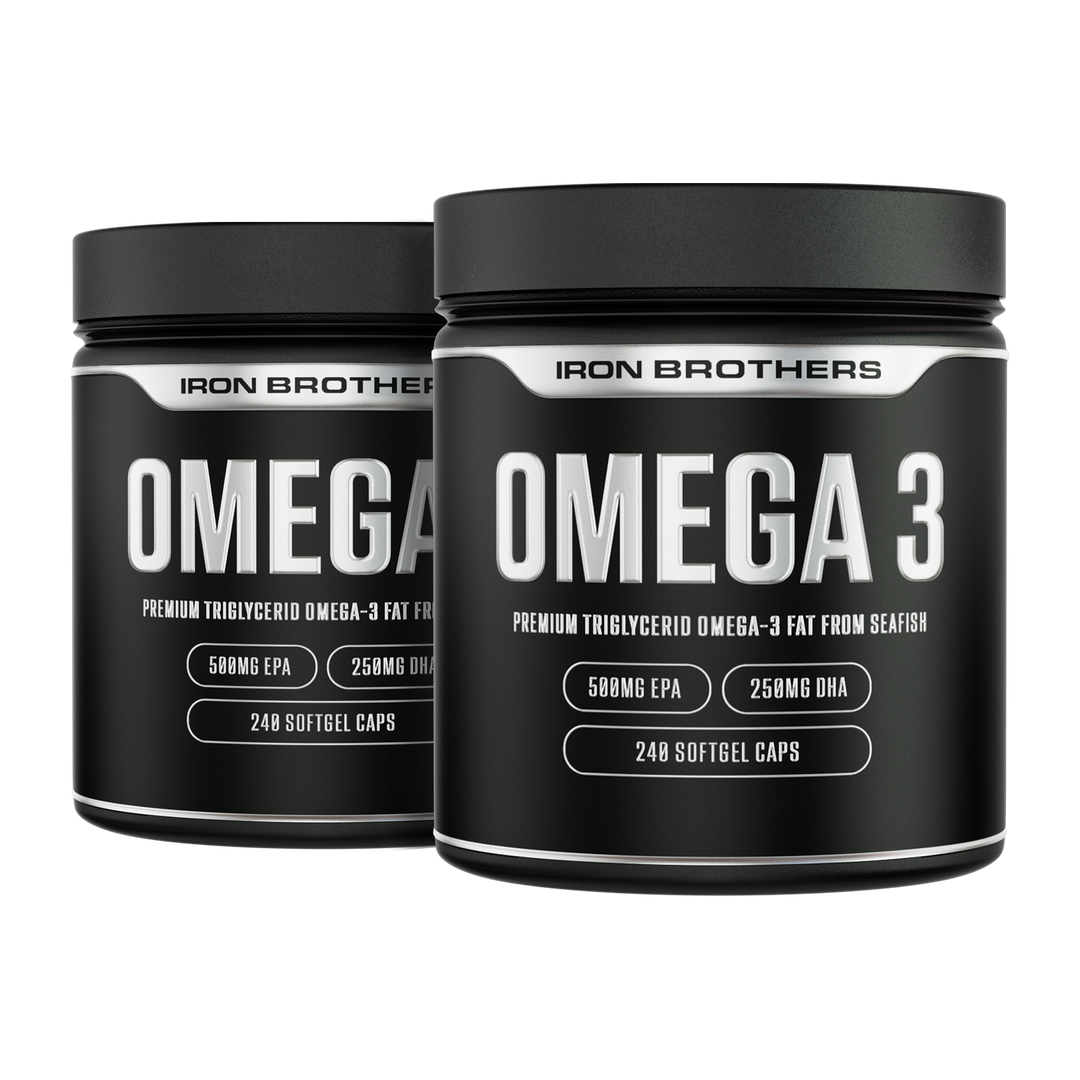Omega 3 Doppelpack von Iron Brothers - Premium Triglyceride im Doppelpack #inhalt_2x-240-kapseln