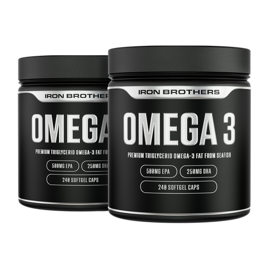 Omega 3 Doppelpack von Iron Brothers - Premium Triglyceride im Doppelpack #inhalt_2x-240-kapseln