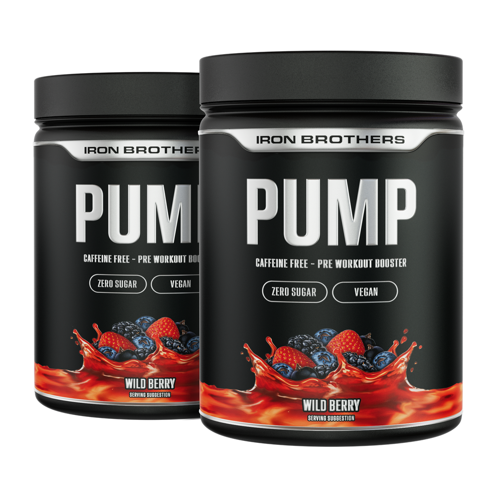 Pump Booster ohne Koffein für Späte Training ohne Schlaflosigkeit im Beutel mit 800g plus gratis Probe Bundle