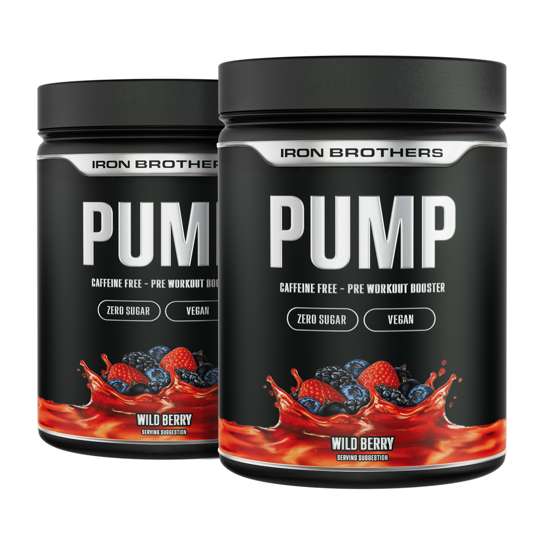 Pump Booster ohne Koffein für Späte Training ohne Schlaflosigkeit im Beutel mit 800g plus gratis Probe Bundle