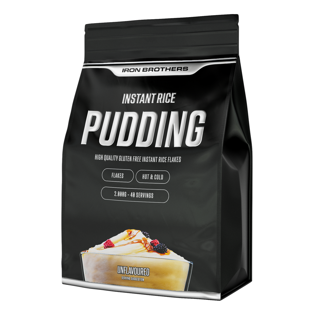 Instant Rice Pudding von Iron Brothers - 100% High Quality Gluten Free Instant Rice Flakes - Neutral