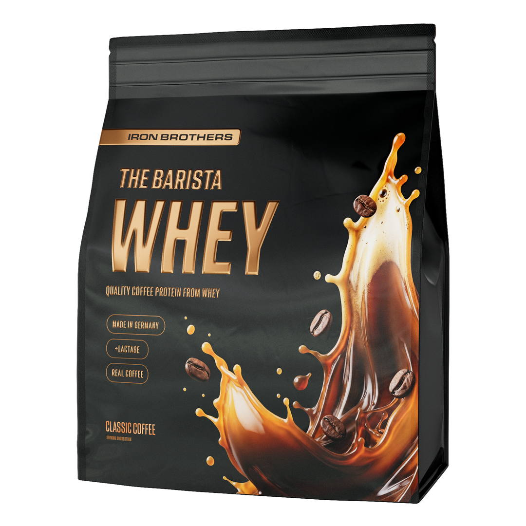 1kg The Barista Whey Proteinkaffee von Iron Brothers Classic Coffee - Kaffee Geschmack #geschmack_classic-coffee