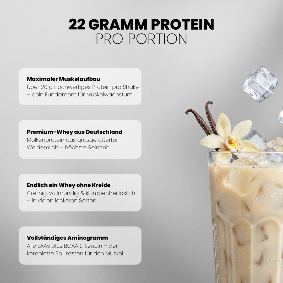 Whey Protein von Iron Brothers Vanilla Cream - Vanille Geschmack - Vorteile #geschmack_vanilla-cream