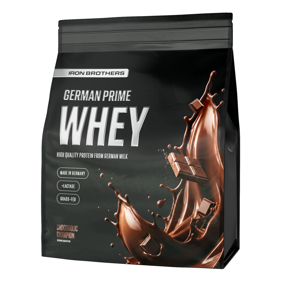 1kg Whey Protein von Iron Brothers Chocoholic Champion - Schokoladen Geschmack #geschmack_chocoholic-champion