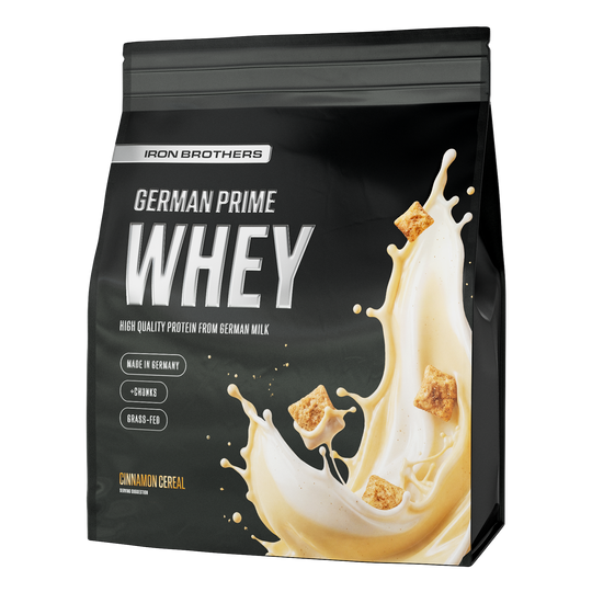 1kg Whey Protein von Iron Brothers Cinnamon Cereal - Zimt cornflakes Geschmack #geschmack_cinnamon-cereal