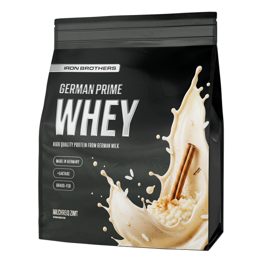 1kg Whey Protein von Iron Brothers Milchreis Zimt - Milchreis Geschmack #geschmack_milchreis-zimt