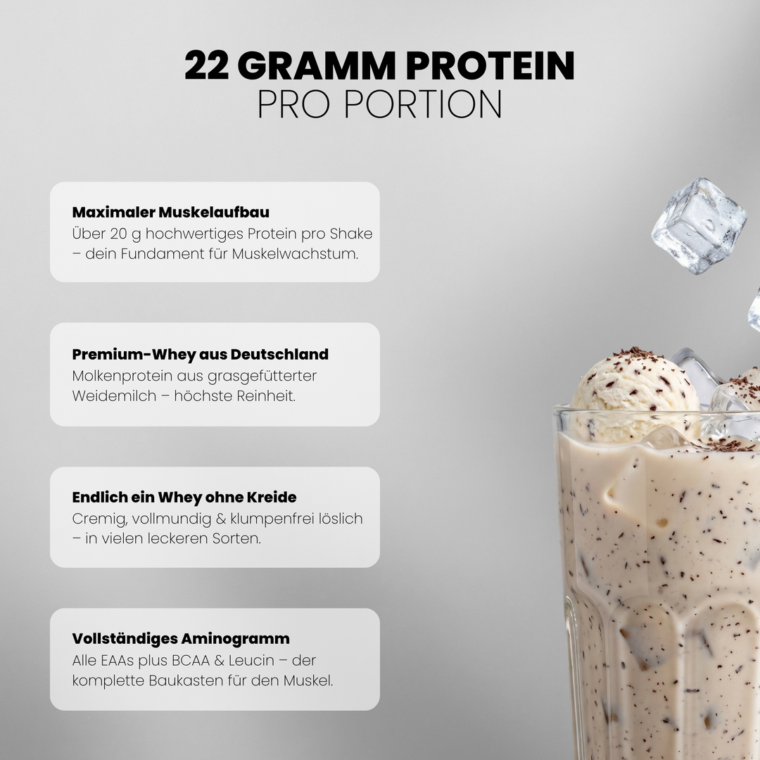 Whey Protein von Iron Brothers Stracciatella Icedream - Stracciatella Geschmack - Vorteile #geschmack_stracciatella-icedream