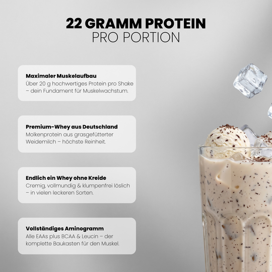 Whey Protein von Iron Brothers Stracciatella Icedream - Stracciatella Geschmack - Vorteile #geschmack_stracciatella-icedream